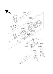 GEAR CHANGE DRUM & SHIFT FORK