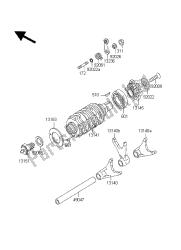 GEAR CHANGE DRUM & SHIFT FORK