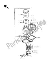 cylindre et piston (s)