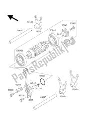 GEAR CHANGE DRUM & SHIFT FORK