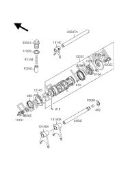 tambour de changement de vitesse et fourchette de changement de vitesse