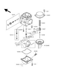 pièces de carburateur