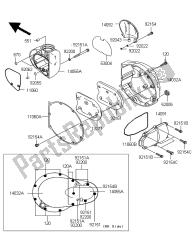 cubiertas del motor derecho