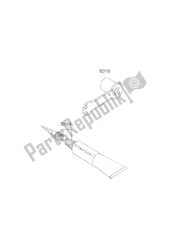 Toutes les pièces pour le Outils Propriétaires du Kawasaki KX 85 SW 2002