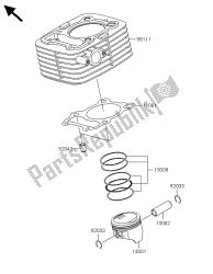 cylindre et piston (s)