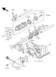 GEAR CHANGE DRUM & SHIFT FORK