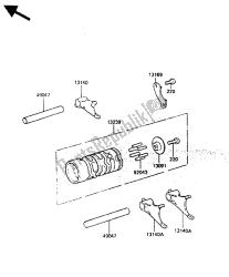 CHANGE DRUM & SHIFT FORK