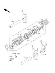 GEAR CHANGE DRUM & SHIFT FORK