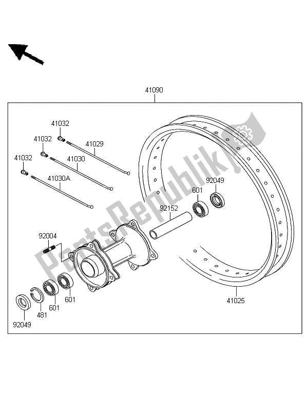 All parts for the Optional Parts (sw) of the Kawasaki KX 85 SW LW 2011