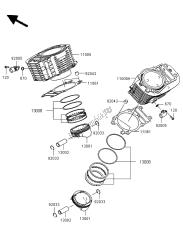 cylindre et piston (s)