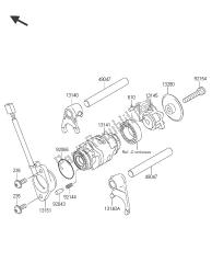 GEAR CHANGE DRUM & SHIFT FORK(S)