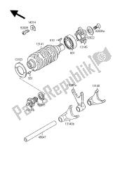 GEAR CHANGE DRUM & SHIFT FORK