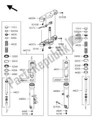 fourche avant