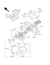 RIGHT ENGINE COVER