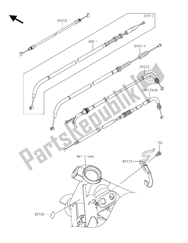 Wszystkie części do Kable Kawasaki Z 250 SL ABS 2015