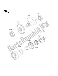 Strut Linkage Kawasaki KLX650C (LX650C)