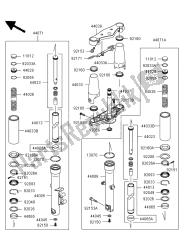 FRONT FORK ( JKAVN2B17A015508)