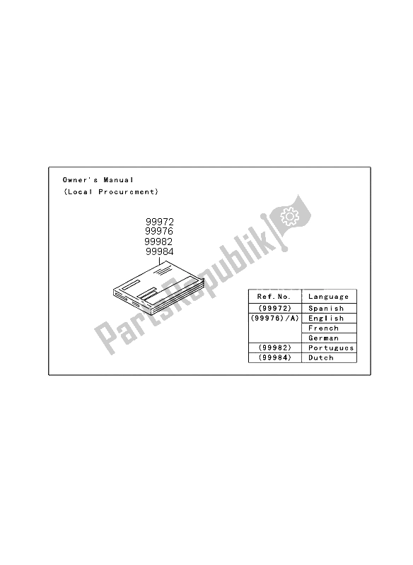 All parts for the Manual of the Kawasaki KFX 400 2004