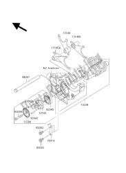 GEAR CHANGE DRUM & SHIFT FORK