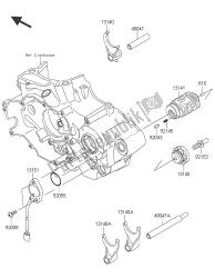 GEAR CHANGE DRUM & SHIFT FORK(S)