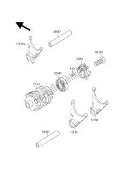 GEAR CHANGE DRUM & SHIFT FORK