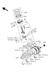 vilebrequin et piston