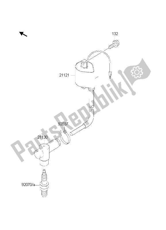 Tutte le parti per il Sistema Di Accensione del Kawasaki KX 85 SW 2002