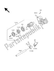 GEAR CHANGE DRUM & SHIFT FORK