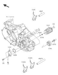 GEAR CHANGE DRUM & SHIFT FORK(S)