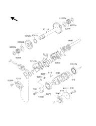 GEAR CHANGE DRUM & SHIFT FORK