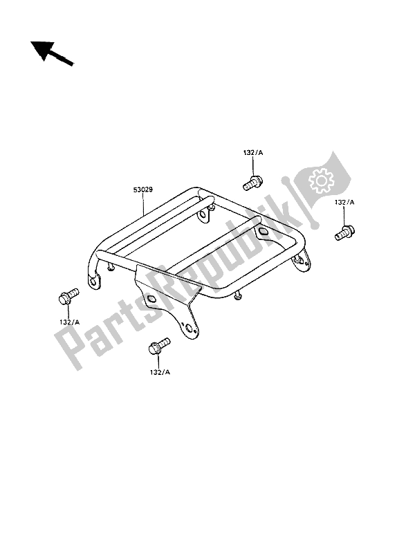 All parts for the Accessory of the Kawasaki KMX 125 1987