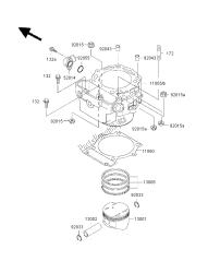 cylindre et piston