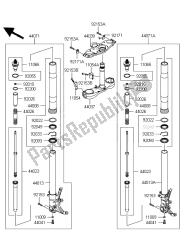 FRONT FORK(JKBZGT40AAA022219 )