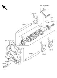 GEAR CHANGE DRUM & SHIFT FORK