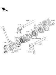 GEAR CHANGE DRUM & SHIFT FORK