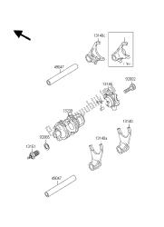 GEAR CHANGE DRUM & SHIFT FORK