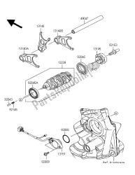 GEAR CHANGE DRUM & SHIFT FORK