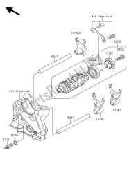 GEAR CHANGE DRUM & SHIFT FORK