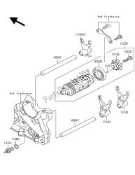 GEAR CHANGE DRUM & SHIFT FORK