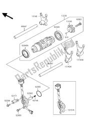 GEAR CHANGE DRUM & SHIFT FORK