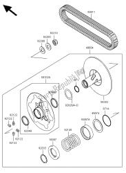 convertitore guidato e cinghia di trasmissione