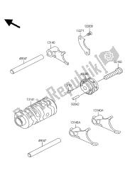 GEAR CHANGE DRUM & SHIFT FORK