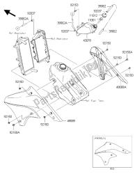 carénages du moteur