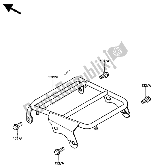 All parts for the Accessory of the Kawasaki KMX 200 1988