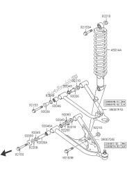 suspension avant