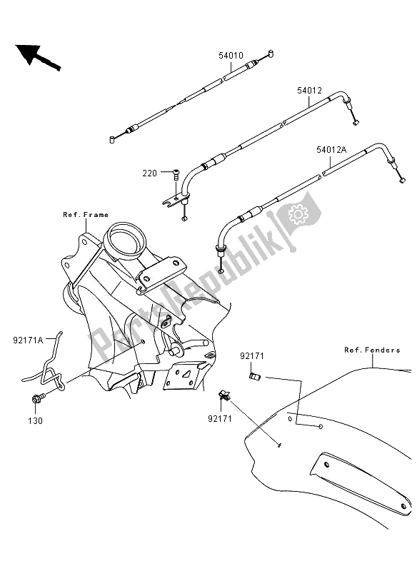 Wszystkie części do Kable Kawasaki VN 1700 Voyager ABS 2011