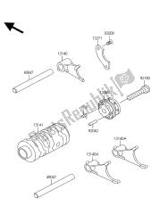 GEAR CHANGE DRUM & SHIFT FORK