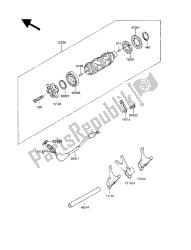 changer le tambour et la fourchette de changement