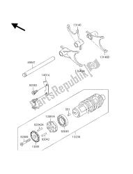 GEAR CHANGE DRUM & SHIFT FORK