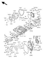 cubierta del motor